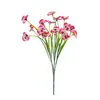 25 Novos Modelos de Flores Artificiais: Orquídeas Phalaenopsis com 5 Flores, Grama de Primavera, Amor-Perfeito, Flores Artificiais Decorativas Transfronteiriças, Flores de Primavera para Atacado ao Ar Livre