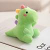 Muñeco de Peluche de Dinosaurio para Colgar en Llavero de Tiktok Venta al por Mayor Artículos de Puesto Callejero Muñeco Bolsa Llavero Juguete Juguete de Peluche de Dinosaurio
