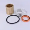 Anel de Vedação Combinado de Alta Pressão em Viton, Vedação Química-Resistente para Tubulação de Reator Hidráulico de Fluoroelastômero de Alta Pressão