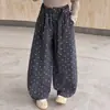 Pantalones de Niña Otoño 2026 Estilo Nuevo Pierna Ancha Pierna Recta Pantalones Largos Pantalones Casuales para Niñas Pantalones Deportivos para Niños Mayores