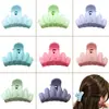 Pinza de garra pequeña esmerilada Dopamine shell fijador de cola de caballo pinza para moño pasador elegante accesorio para el cabello para mujer