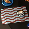 Tapete de Drenagem para Cozinha Coreana Tapete Absorvente de Diatomito para Bancada de Bar Tapete Isolante Anti-Queimadura Lugar Americano Tapete de Mesa Tapete para Secar Louça