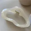 Japonês e coreano novo estilo cyber celebridade nuvem grande agarrar clipe premium estilo francês elegante cabelo agarrar para trás cabeça tubarão clipe grampo de cabelo