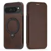 Adecuado para Google 11Proxl Succión Magnética Soporte Giratorio 360° Funda para Teléfono Pixel9 Carga Inalámbrica Funda de Cuero con Tapa