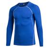 Oferta Especial Camiseta Esportiva Fitness de Compressão Masculina Elástica Absorvente de Suor Secagem Rápida Camiseta de Manga Longa Roupa 1039 Modelagem Corporal
