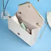 Bolsa de Mão Clutch de Cor Sólida de Alta Qualidade, Estilo Coreano, Portátil, Bolsa Envelope, Bolsa para Celular, Bolsa de Maquiagem, Bolsa Elegante para Noite