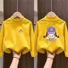 Camiseta Térmica Base para Niñas de Felpa Cepillada Interna Estilo Otoño/Invierno para Niños Medianos y Mayores Cuello Semi Alto Manga Larga Nueva Colección Otoño/Invierno