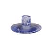 Ventosa de 4 cm 40 mm con orificio cruzado ventosa transparente azul cielo producción del fabricante