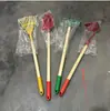 Pá de praia grande para crianças, brinquedo de jardinagem, pá pequena de ferro, enxadinha de flor, ancinho, ferramenta de jardim para coletar na praia, conjunto de pás de quatro peças
