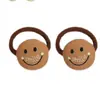Banda para el cabello para el pulgar de niño color marrón leche, cuerda para el cabello de bebé, accesorios para el cabello, cuerda para el cabello de niña pequeña, no daña el cabello, banda elástica, adorno para la cabeza