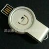 Pen Drive USB Luminoso Disco U com Luz LED Giroscópio Pressionável Disco U Luminoso Disco U Rotativo Logotipo em Epóxi