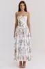 Nuevo Vestido Camisola Floral Elegante Suave Adelgazante Bodycon Estilo Europeo y Americano Transfronterizo de Amazon Tipo Hada