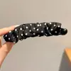 Novo Prendedor de Cabelo Banana de Tecido 2026 para Mulheres, Novo Estilo de Grampo de Cabelo 2025 para Rabo de Cavalo e Coques, Acessório de Cabelo Moderno
