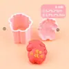 Série Enriquecer Instantaneamente Moldes para Bolinho da Lua DIY, Moldes Simulados para o Festival do Meio Outono, Ferramentas de Assar Grandes e Pequenas