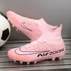 Zapatos de fútbol nuevos transfronterizos para hombres y mujeres, tacos AG de corte bajo para césped exterior, tacos TF antideslizantes para césped artificial, zapatos de fútbol deportivos en stock
