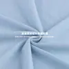 Tejido de felpa para sudadera 250 g Viscosa Elástica Simple Cara Llana Compuesto Tejido de Punto Base para Camiseta Primavera y Verano