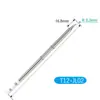 Punta de soldador T12 núcleo de calentamiento integrado soldador eléctrico cuchilla de borde de mesa de soldadura punta de hierro Luo mantenimiento de la punta de soldador boquilla de soldador T12 venta al por mayor de fábrica
