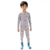 Nuevo Conjunto de Ropa Interior Térmica de Lana Antibacteriana de 10A para Niños, Engrosado para Otoño e Invierno, Ropa Interior Suave