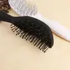 Novo Pente de Cabelo de Ponto do Fabricante Yu Yao, Pente Portátil Leve, Preto e Branco, Pode Ser Personalizado