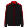 Traje de Béisbol con Cremallera Fina de Primavera y Otoño Sudadera con LOGOTIPO Impreso Ropa Xuanquan Chaqueta Ropa de Trabajo Bordado Impreso