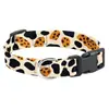 Collar de nylon para mascotas estilo lindo de fábrica, collar ajustable multiprint para gatos y perros, venta al por mayor