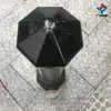 Postes de Parada de Tráfico de Hierro Fundido de Venta Caliente con Cabeza Octagonal de Columna Romana, Varios Estilos de Barandillas Exteriores, Postes de Barrera de Tráfico Anticolisión Disponibles