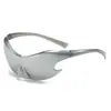 Óculos de Sol Y2K para Mulheres com Lentes Coloridas para Ciclismo ao Ar Livre, Pedido de Teste em Lote Pequeno Y2K Transfronteiriço Palavras-Chave Quentes