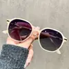 Gafas de Sol Retro Degradadas Marrones de Marco Grande para Mujer 2026 Nuevo Estilo Alta Gama Protección Solar Protección UV Gafas de Sol de Moda