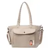 Bolsa de Axila Plisada de Algodón Reciclado para el Trayecto Diario Bolso de Hombro Relleno de Algodón Rpet Bolso Tote de Algodón Plisado Rpet Fábrica Personalizada