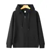 Nueva sudadera con capucha y cremallera de algodón chino, talla grande transfronteriza holgada casual para deportes al aire libre, en stock para venta al por mayor