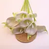 Flores Simuladas Pu Lirios de Calas Artificiales Flores Falsas Venta al por Mayor Decoración de Bodas Decoración del Hogar Accesorios para Fotografía Fabricante Nuevo Modelo