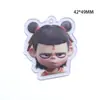 Nuevo Llavero de Nezha Naohai Accesorios Decorativos de Acrílico de Animación Material de Colgante Periférico para Bolsa de Regalo DIY
