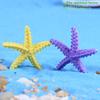 Microadornos de paisaje estilo mediterráneo Resina Estrella de mar espinosa Microadornos de paisaje Resina creativa