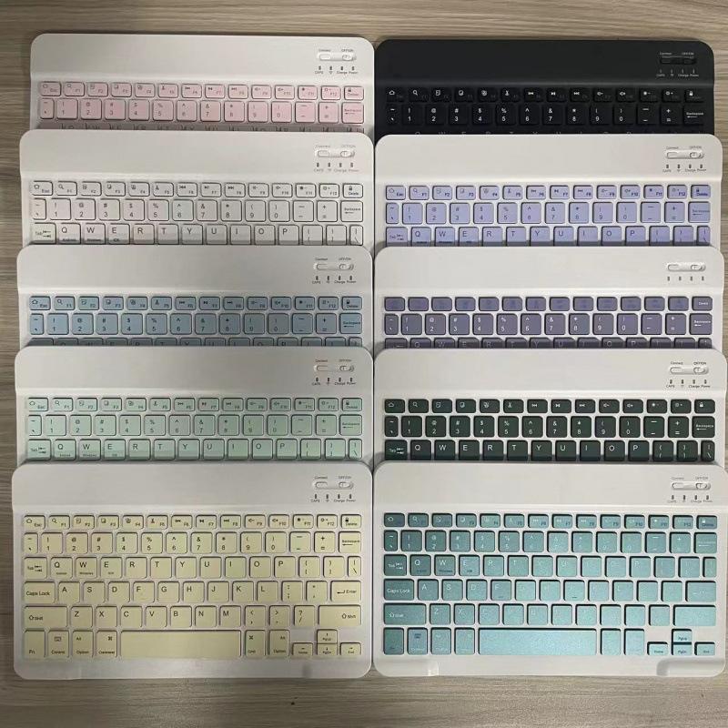 蓝牙键盘手机平板电脑无线键盘鼠标套装超薄充电静音ipad妙控