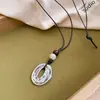 Colar de resina com zircônia em formato de coração, flor, estrela, geométrico estilo coreano, corrente para suéter de luxo leve, acessório moderno e elegante