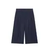 Nuevo Conjunto de Moda de Verano para Mujer para Comercio Transfronterizo: Chaleco de Lino Cruzado con Cinturón y Shorts Casuales