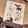 Capa Protetora Fofa de Cachorro Dachshund para Tablet Apple Matepad 11.5S com Suporte Giratório e Compartimento para Caneta Pro