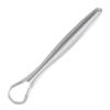 Raspador de Língua de Aço Inoxidável de Grau Alimentar Escova para Revestimento da Língua Remove o Mau Hálito e Limpa o Revestimento da Língua Ferramenta de Limpeza Oral