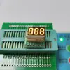 Tubo digital amarelo de 3 bits de 0,25 polegada pequeno 3 tubos digitais de 8 bits fileira dupla 10 pés tubo digital de carregamento de carro
