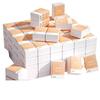 Shuke log lenço de papel 100 pack carry-on pequeno saco toalha de papel guardanapo portátil papel higiênico atacado
