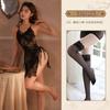 Lencería Sexy, Estilo Sensual de Alta Gama, Falda Talla Grande, Medias, Falda Suspensorio Puro Deseo, Falda Ceñida a la Cadera, Ropa de Dormir Divertida para Parejas