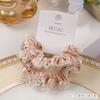Elegante Renda Pequeno Anel de Cabelo Intestinal Alta Qualidade Sense 2 peças Cartão-montado Borracha Tendão Headband Estilo Coreano Elegante Acessórios de Cabelo Rabo de Cavalo Alto Corda de Cabelo