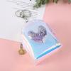 Estilo Japonés ins Bolsa Láser de Amor Portátil Mini Linda Billetera para Monedas Colgante Almacenamiento para Cabeza de Labial Auriculares