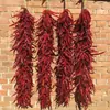 Espigas de Milho, Milho Real, Grãos Mistos, Adereços, Cachos de Alho, Cachos Vermelhos, Pimentas Secas, Enfeites Decorativos Pendentes, Produtos Agrícolas, Pingentes de Colheita Abundante