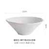 Cuenco Creativo para Ramen, Cuenco Cónico, Cuenco de Alta Gama para Ensaladas y Frutas, Cuenco Doméstico para Fideos Caracol, Cuenco para Sopa, Cuenco para Fideos para Uso en Restaurante