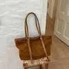 Bolso de moda transfronterizo de lunares de gran capacidad para mujer, nuevo bolso de hombro casual 2026, bolso tote relajado y casual