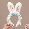 Diadema de corona alta estilo coreano, diadema de borde ancho, diadema para lavarse la cara con dientes, accesorio para el cabello de tela a cuadros de alta gama