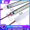 Tubo Flexible LED de 220V Tira de Luz Dura con Fijación Magnética para Estanterías, Acuarios, Vitrinas, Tubo de Luz para Refrigerador, Tira de Luz de Larga Duración, Transfronterizo
