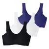 Ropa Interior Sin Costuras de Seda de Hielo para Mujer, Talla Grande, Sin Aros, Chaleco Deportivo para Mujer, Transpirable, Hermoso Espalda, Sujetador Fino Cómodo