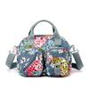 Bolso de mujer con estampado de moda transfronteriza, novedad de verano 2023, bolso de nailon, bolso bandolera de gran capacidad para hombro y mano.